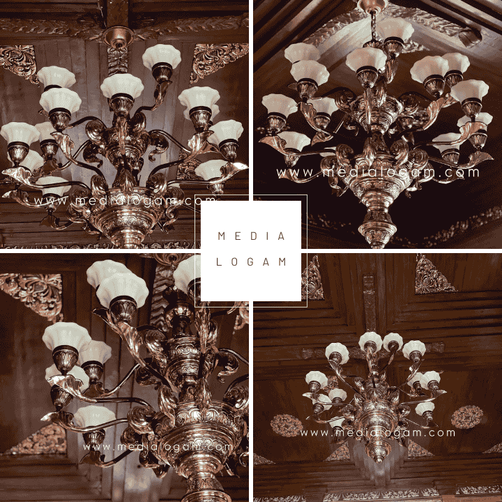 Lampu Tembaga Robyong untuk Rumah Joglo 1 Lampu Tembaga Robyong untuk Rumah Joglo