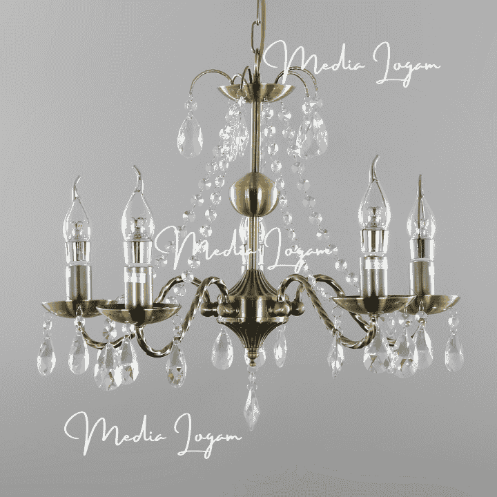 Lampu Gantung Klasik Kristal