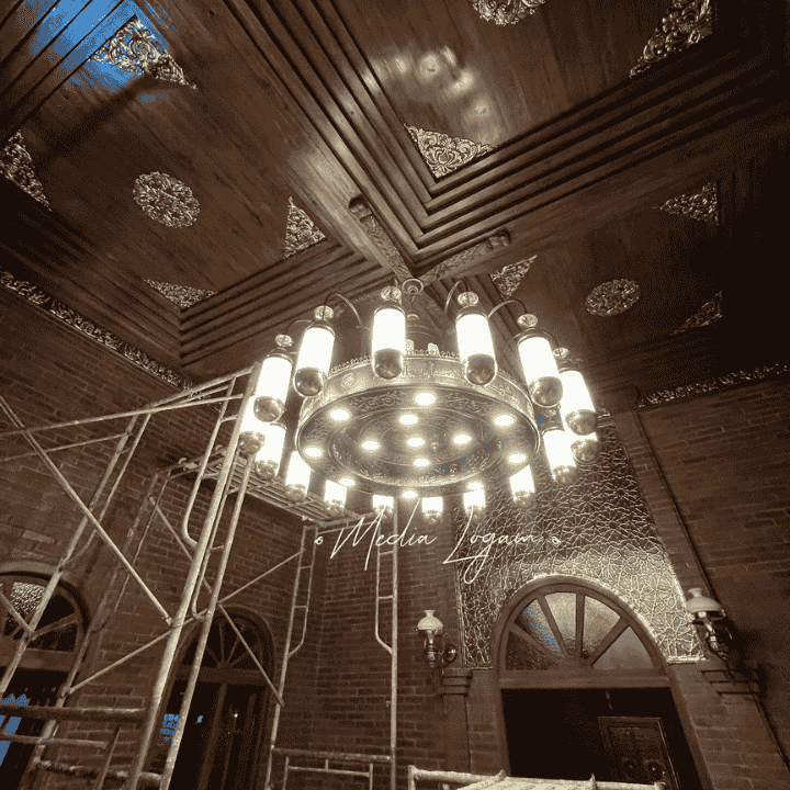 Lampu Gantung Hias Nabawi Tembaga Custom Terbaik 4 Lampu Gantung Hias Nabawi Tembaga Custom Terbaik