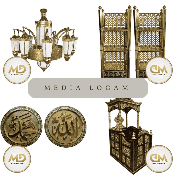 Jual Ornamen Interior Masjid Kuningan Langsung Pengrajin