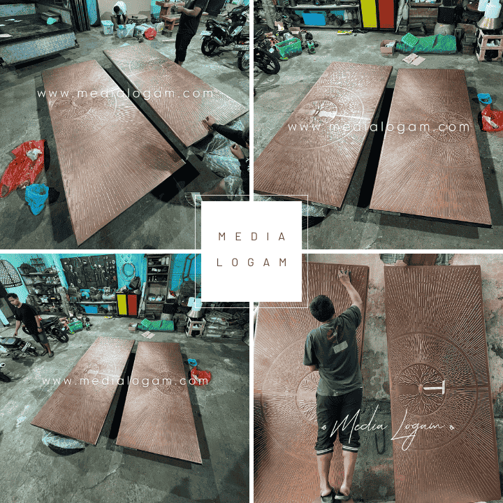 Proses Pembuatan Pintu Ukir Tembaga Dari Pengrajin Ahli 1 Proses Pembuatan Pintu Ukir Tembaga Dari Pengrajin Ahli