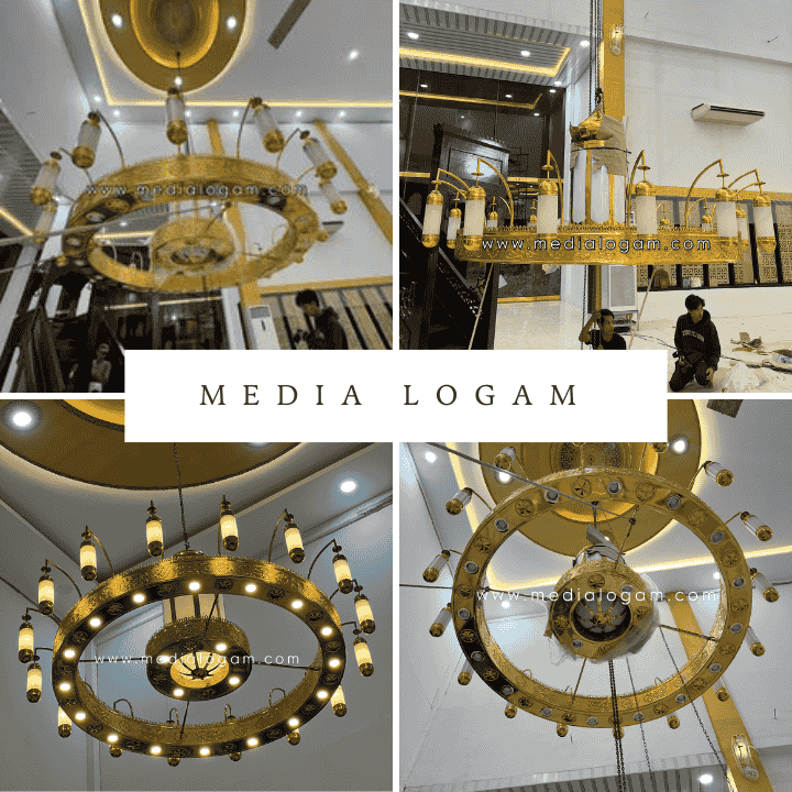 Ciri-Ciri Lampu Gantung Masjid Rusak dan Harus Diganti 2 Pusat Kerajinan Tembaga Kuningan | Media Logam