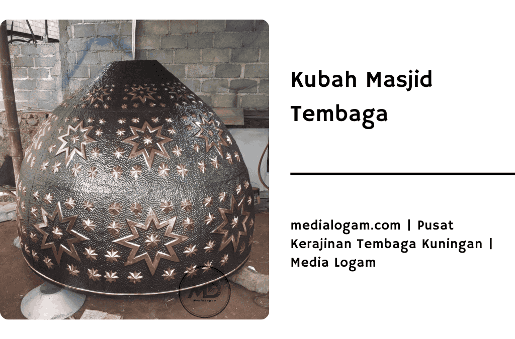 Pusat Kerajinan Tembaga Kuningan Interior Masjid 2 Kubah Masjid Tembaga