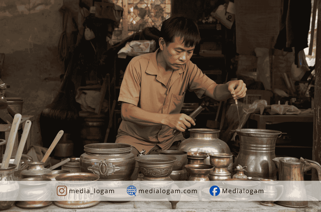 8 Dampak Perkembangan Industri terhadap Pengrajin Tembaga dan Kuningan Lokal 1 8 Dampak Perkembangan Industri terhadap Pengrajin Tembaga dan Kuningan Lokal