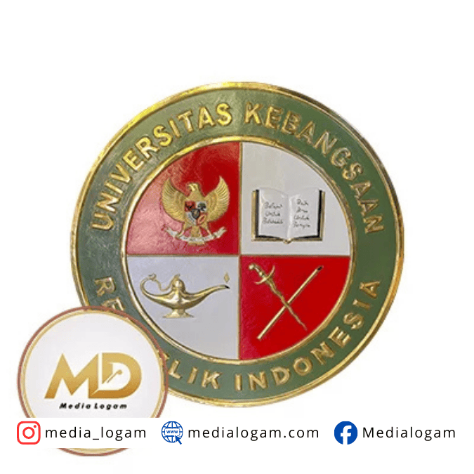 Instalasi Logo Tembaga Kuningan di Lokasi Klien 1 Instalasi Logo Tembaga Kuningan di Lokasi Klien
