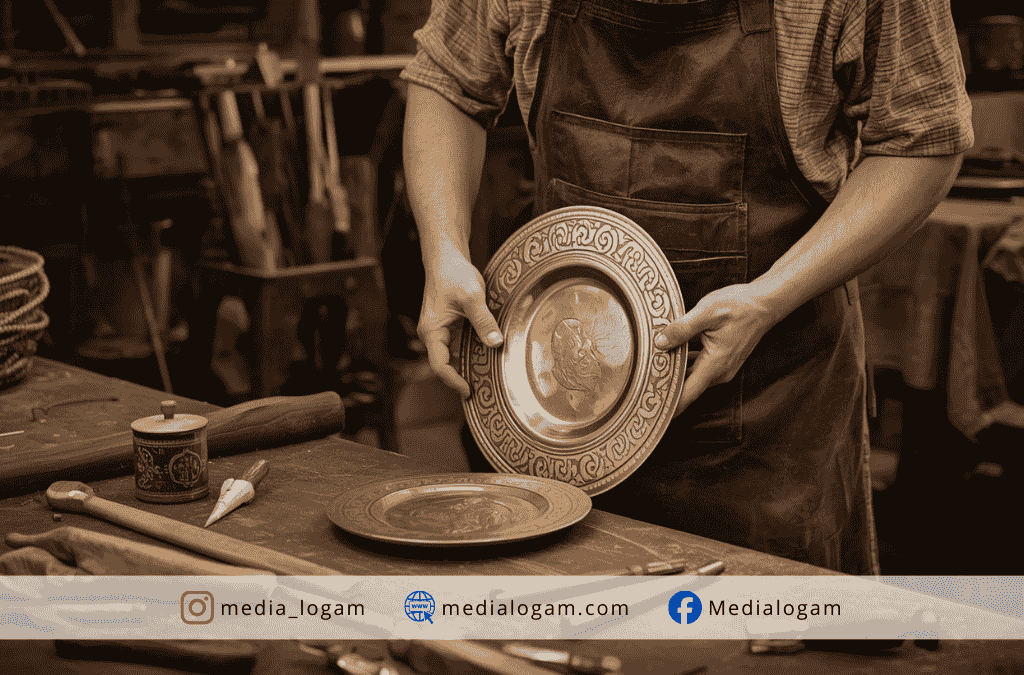 Kerajinan Tembaga Kuningan Masih Bertahan di Tengah Perubahan Zaman 1 Kerajinan Tembaga Kuningan Masih Bertahan di Tengah Perubahan Zaman