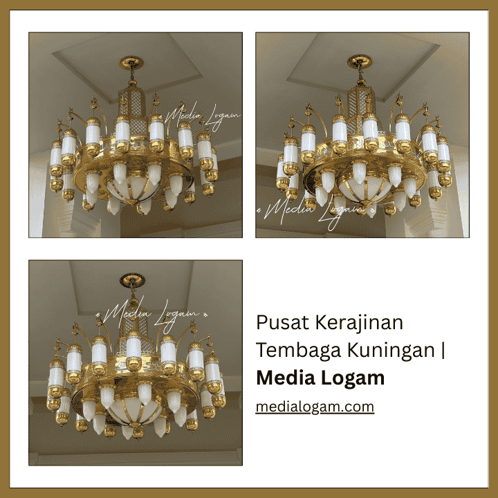 10 Model Lampu Gantung Kuningan Masjid Terbaik untuk Interior Elegan dan Tahan Lama 11 Lampu Gantung Premium Kuningan Handmade Masjid