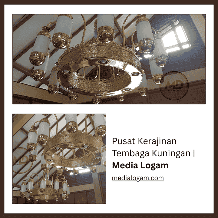 10 Model Lampu Gantung Kuningan Masjid Terbaik untuk Interior Elegan dan Tahan Lama 4 Lampu Ornamen Kuningan Premium untuk Interior Berkelas