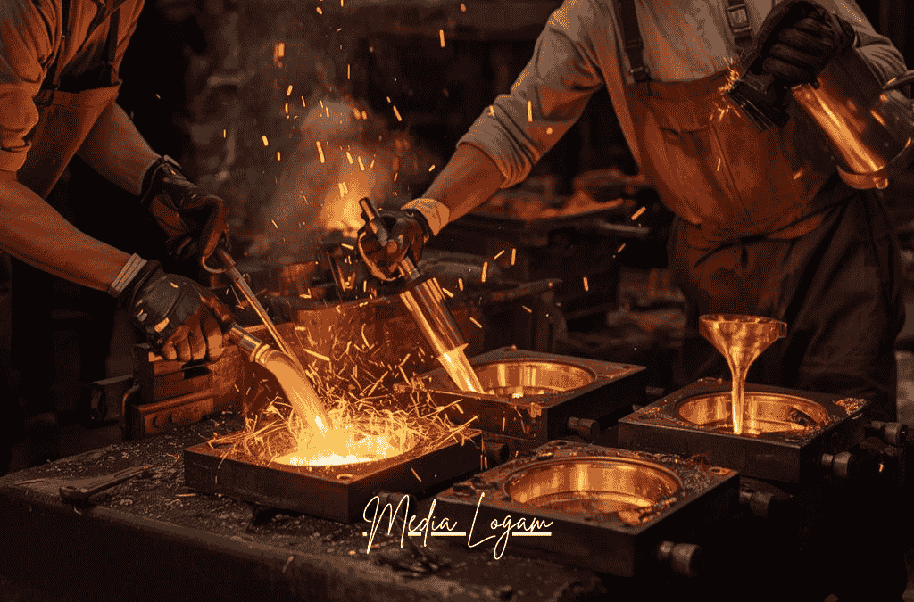 Pengrajin Tembaga Kuningan Boyolali Terapkan Pola Cor Tradisional untuk Ketahanan Produk 1 Pengrajin Tembaga Kuningan Boyolali Terapkan Pola Cor Tradisional untuk Ketahanan Produk