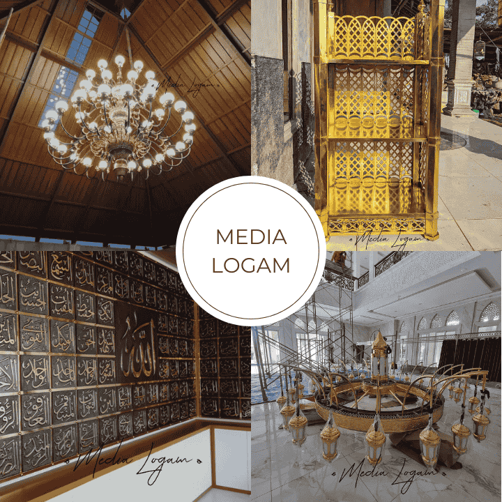 Pengrajin Tembaga Kuningan Masjid Custom Sesuai Desain dan Ukuran 1 Pengrajin Tembaga Kuningan Masjid Custom Sesuai Desain dan Ukuran