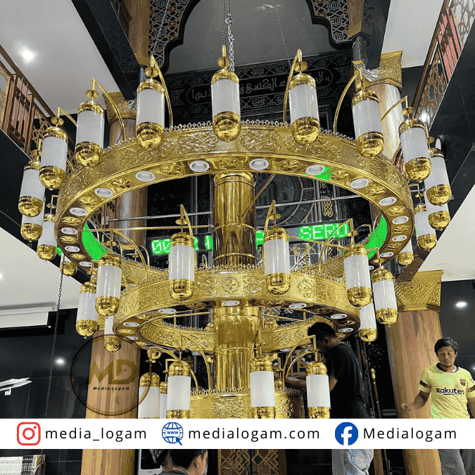 Perakitan Lampu Gantung Hias Kuningan Custom 1 Perakitan Lampu Gantung Hias Kuningan Custom