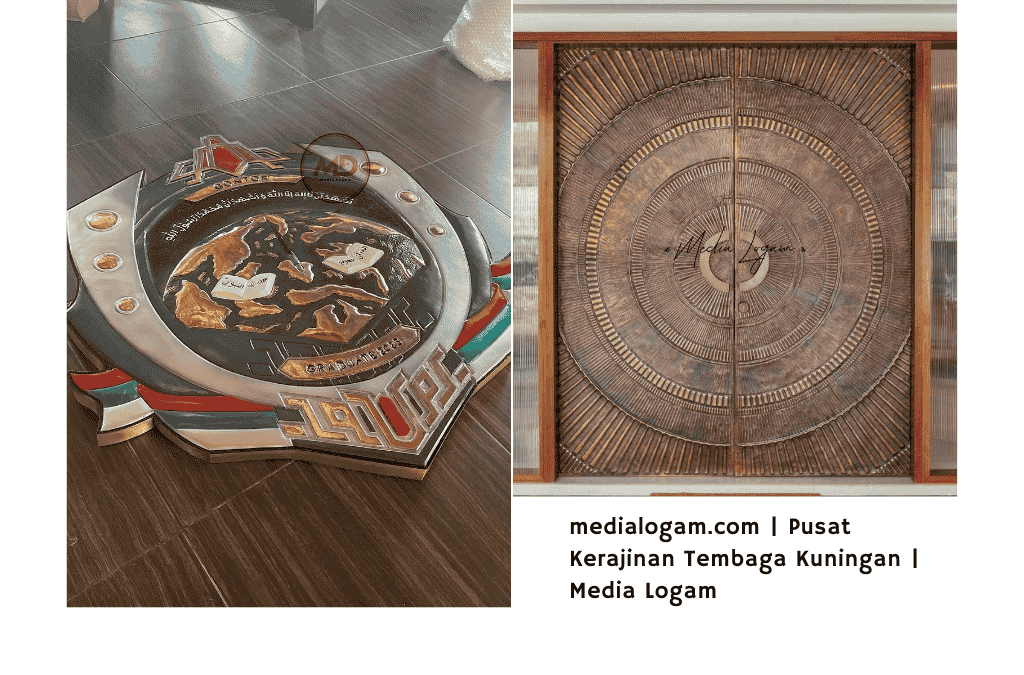 Produsen Kerajinan Tembaga Kuningan Teknik Ketok yang Terpercaya 2 produk kerajinan teknik ketok