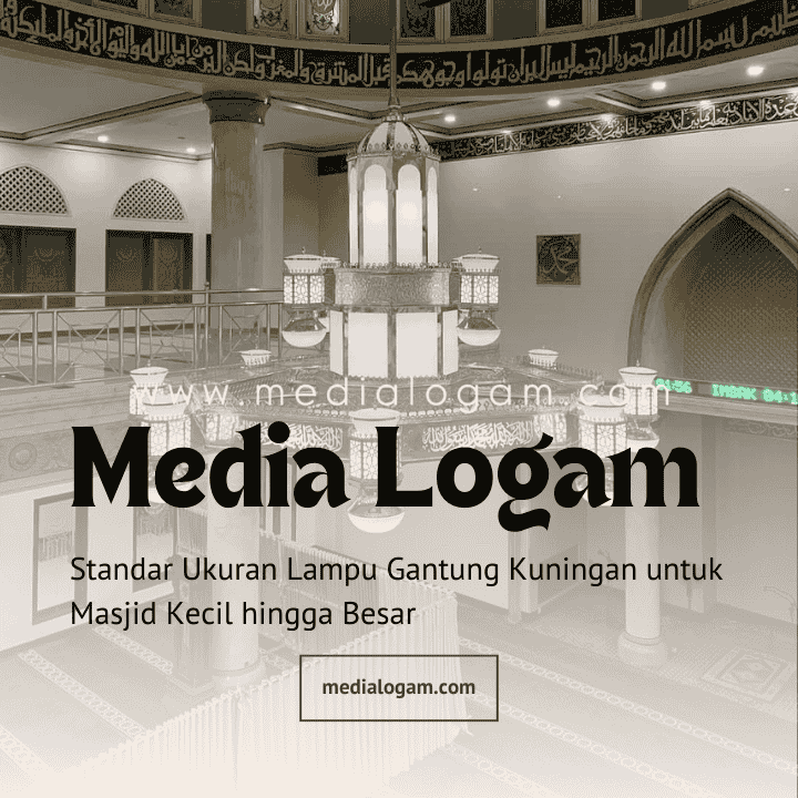 Standar Ukuran Lampu Gantung Kuningan untuk Masjid Kecil hingga Besar 1 Standar Ukuran Lampu Gantung Kuningan untuk Masjid Kecil hingga Besar