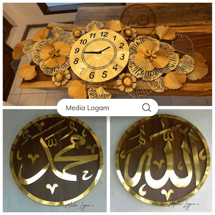 10 Perabot Ruang Kerja / Belajar Profesional Tembaga & Kuningan – Supplier & Proyek 3 Hiasan Dinding & Panel Tembaga