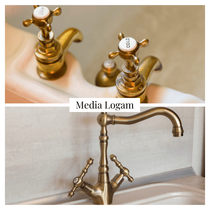 7 Perabot Kamar Mandi Artistik Tembaga & Kuningan – Harga & Pengrajin 5 Kran dan faucet premium berbahan tembaga dan kuningan