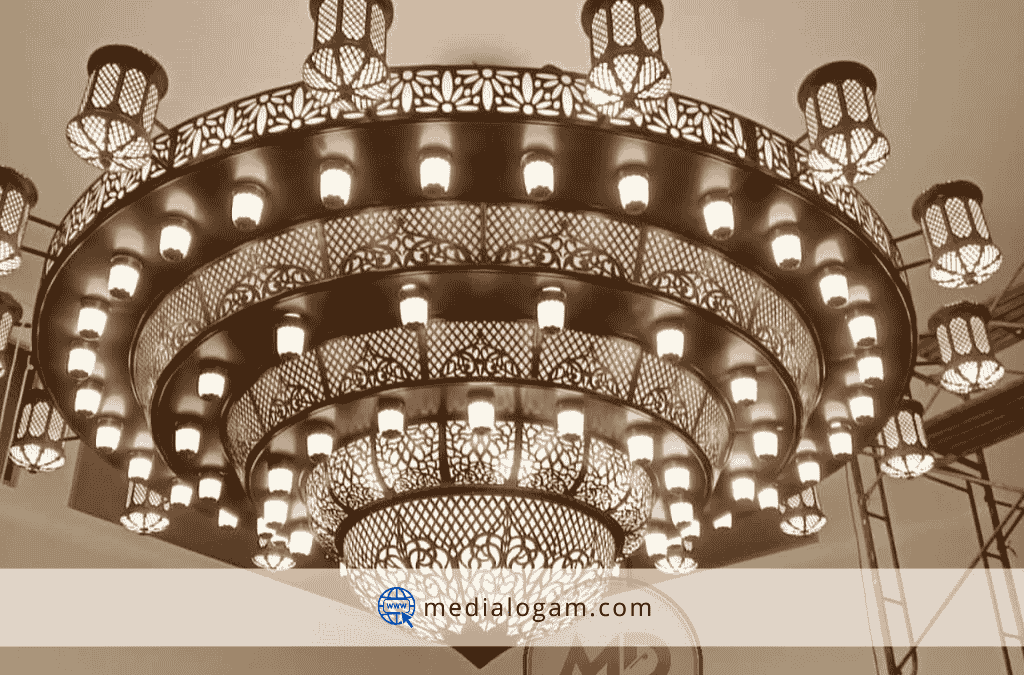 Kualitas Produksi Lampu Gantung Nabawi Kuningan dari Media Logam 2 Kualitas Produksi Lampu Gantung Nabawi Kuningan dari Media Logam