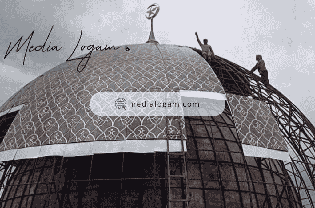 Pengrajin Tembaga Kuningan Tumang Boyolali | Custom Desain & Bergaransi 4 Kubah dan Ornamen Masjid