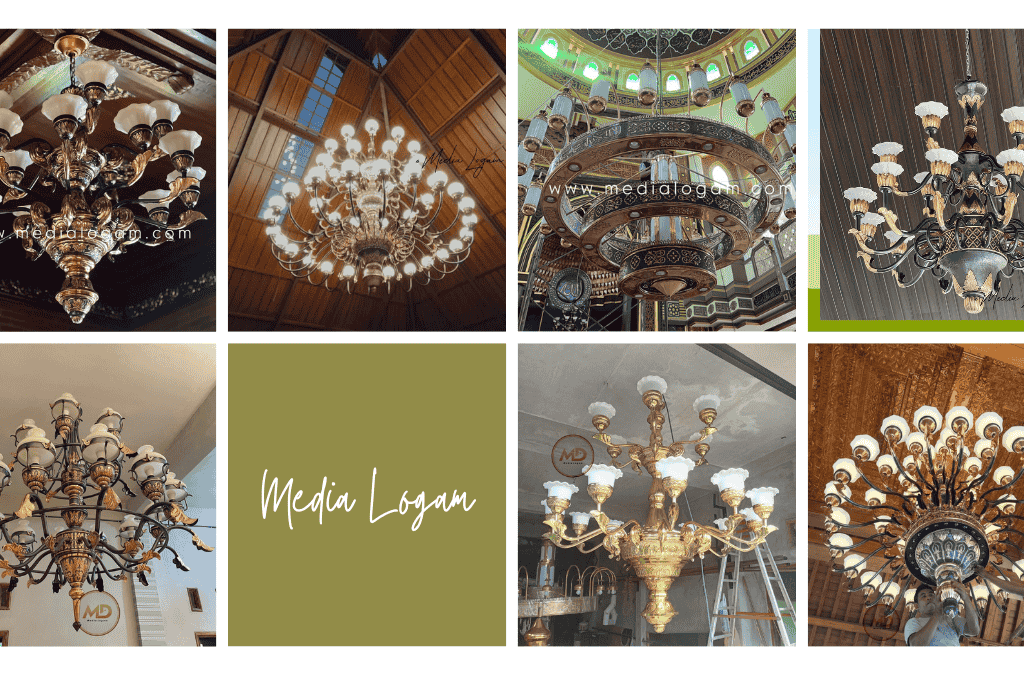 Vibe 'Old Money' di Hari Raya: Mengapa Dekorasi Tembaga Klasik Kembali Jadi Tren Ramadhan 2026 3 Lampu gantung tembaga yang menghadirkan kehangatan