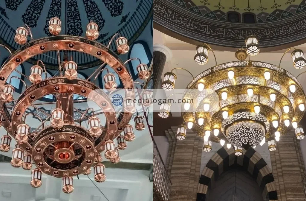 Perbandingan Lampu Nabawi Kuningan dan Tembaga: Mana yang Lebih Tahan Lama dan Elegan?