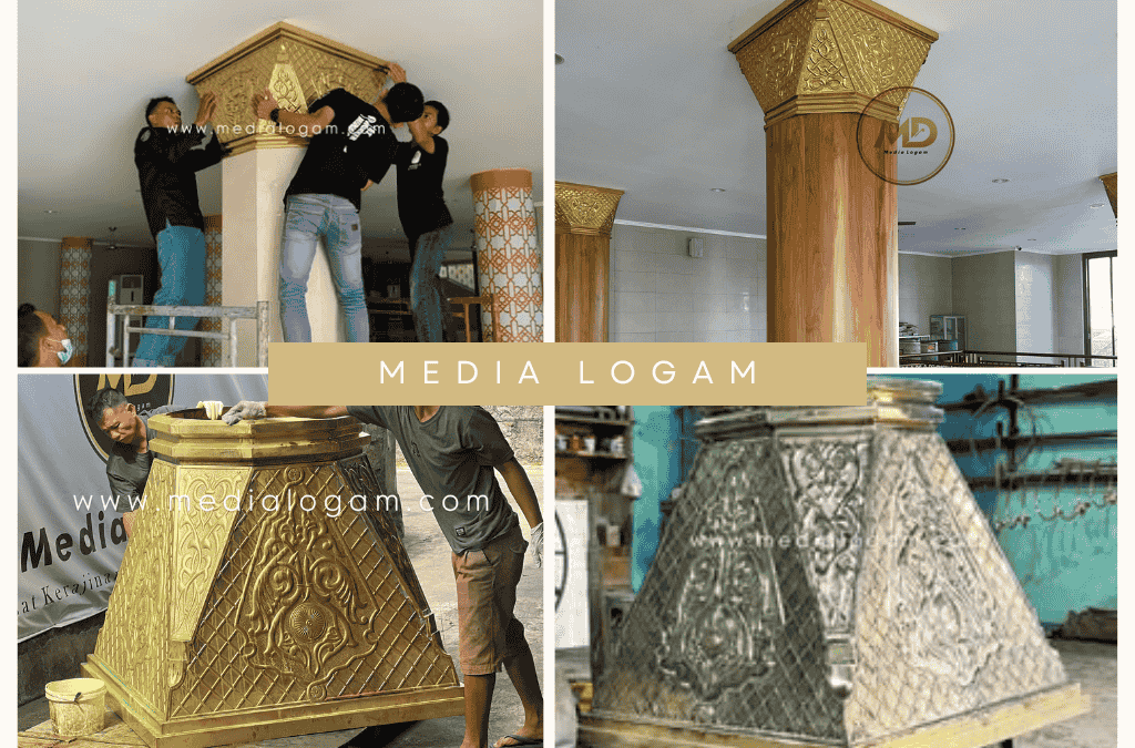 Mahkota Pilar Tembaga Kuningan Premium dengan Detail Terbaik 2 Mahkota Pilar Tembaga Kuningan Premium dengan Detail Terbaik