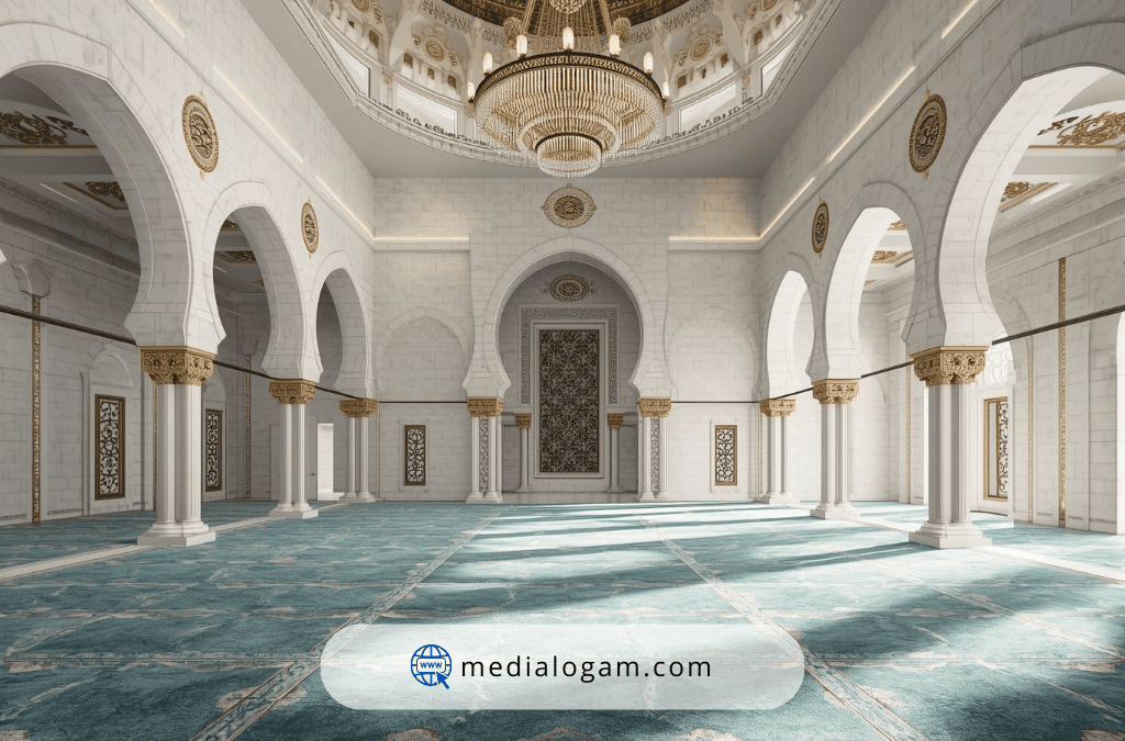 7 Inspirasi Interior Masjid Minimalis yang Bikin Suasana Tarawih Makin Syahdu 4 Inspirasi Interior Masjid Minimalis yang Bikin Suasana Tarawih Makin Syahdu