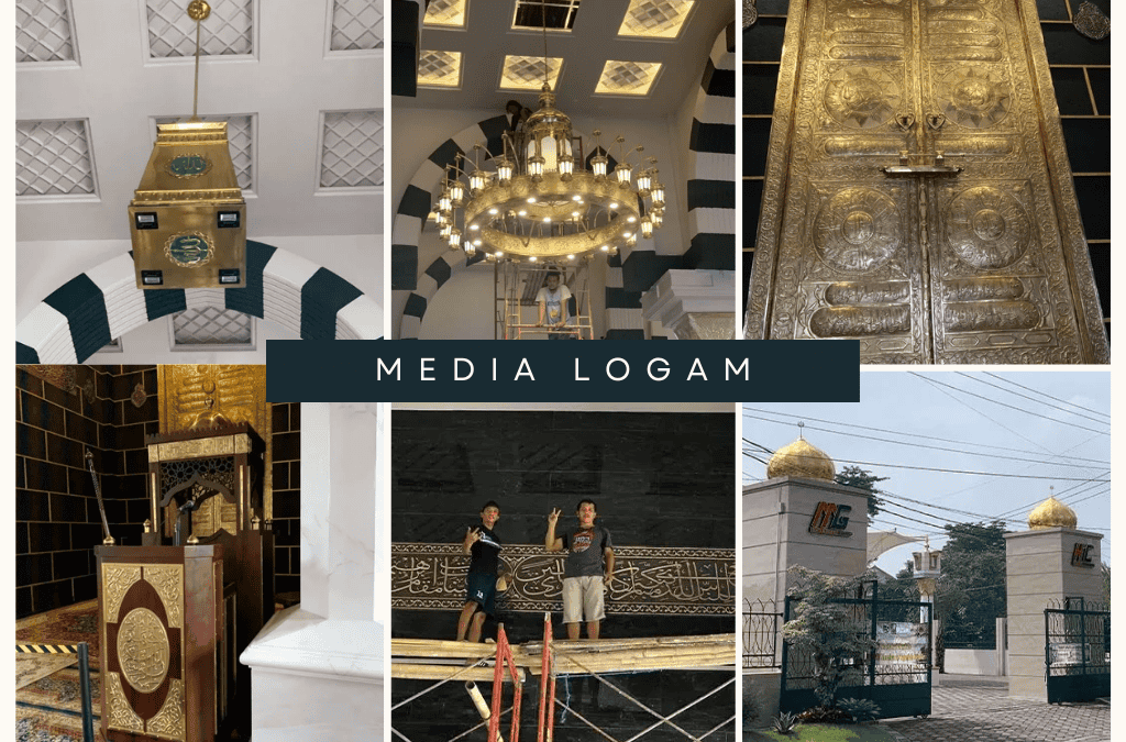 Kumpulan Proyek Kerajinan Tembaga Kuningan Masjid Terbaik 3 Proyek Interior dan Eksterior di Masjid Ar Rahman, Blitar, Jawa Timur