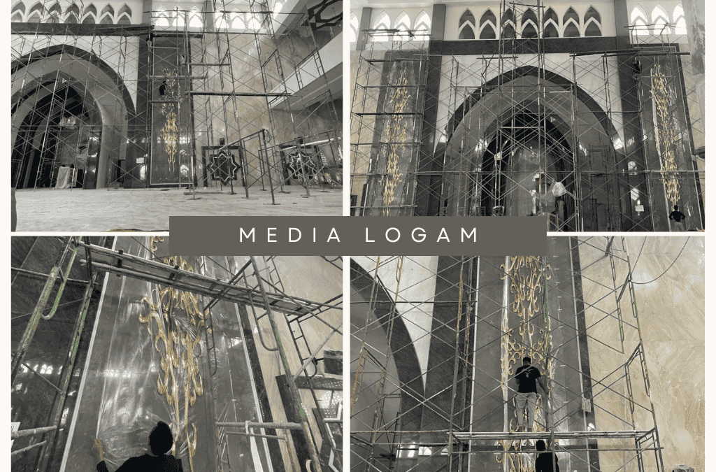 Kumpulan Proyek Kerajinan Tembaga Kuningan Masjid Terbaik 10 Proyek Masjid Agung Kubah Kecubung Darurrahman Kota Palangka Raya