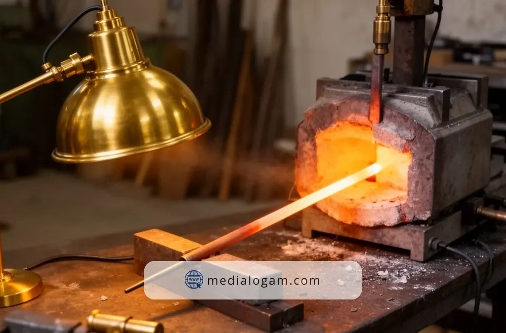 Teknik Annealing Lampu Kuningan: Rahasia Logam Elastis dan Anti Retak 2 Teknik Annealing Lampu Kuningan: Rahasia Logam Elastis dan Anti Retak