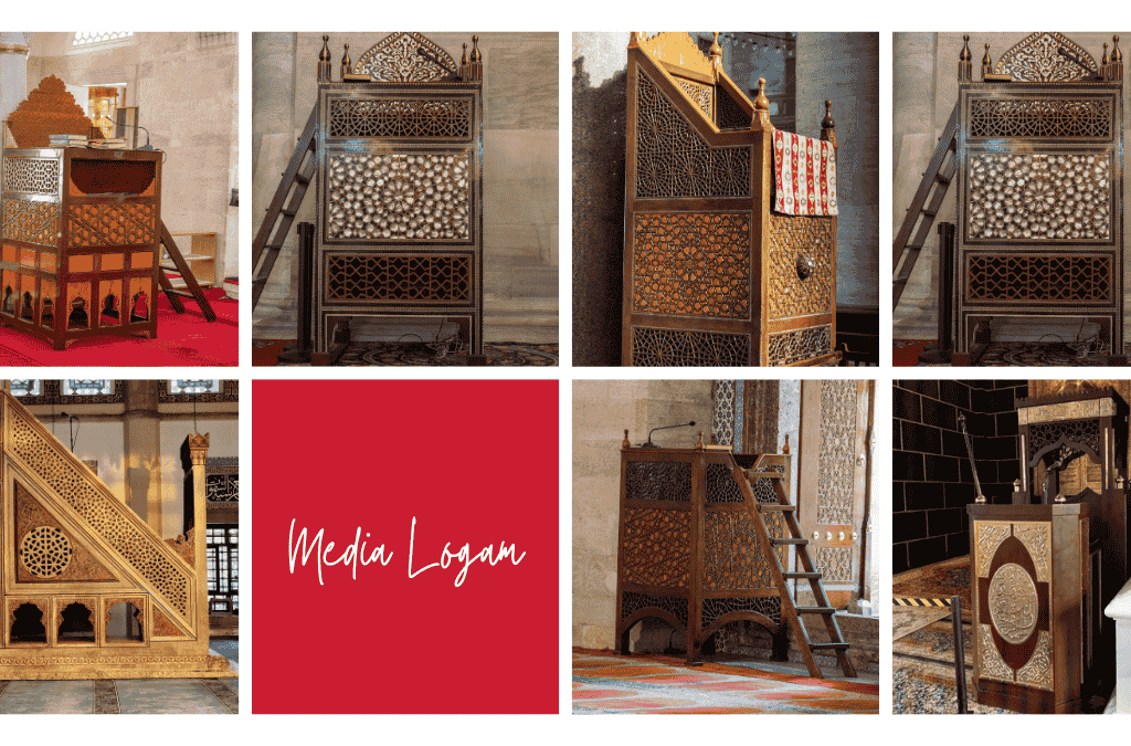 Ukuran Mimbar Masjid Standar & Ideal Sesuai Desain Interior 3 Ukuran Mimbar Masjid Mushola