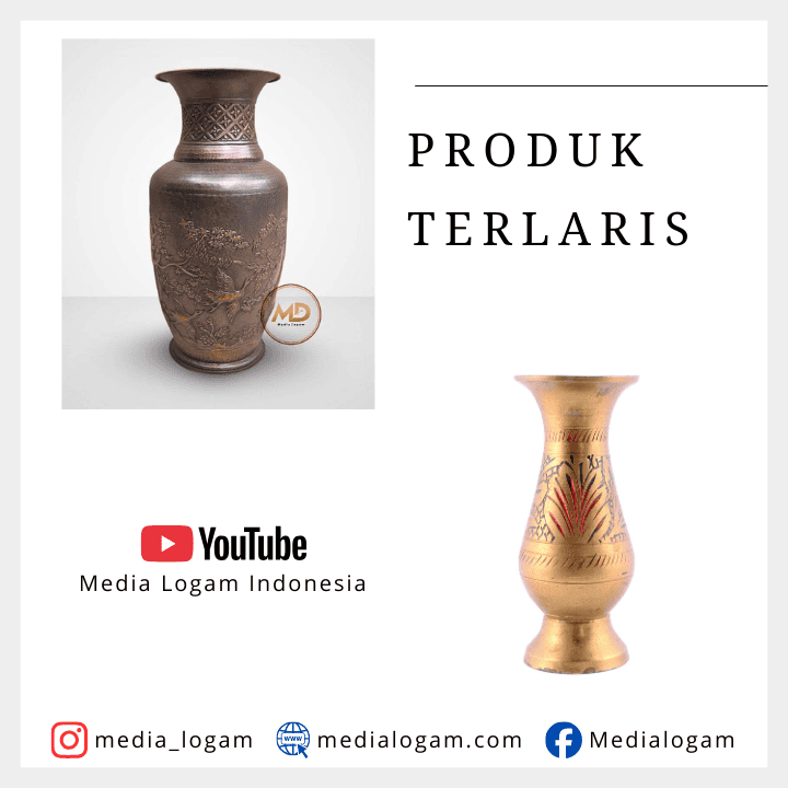 Kerajinan Guci Tembaga Kuningan dari Tumang Boyolali 1 Kerajinan Guci Tembaga Kuningan dari Tumang Boyolali