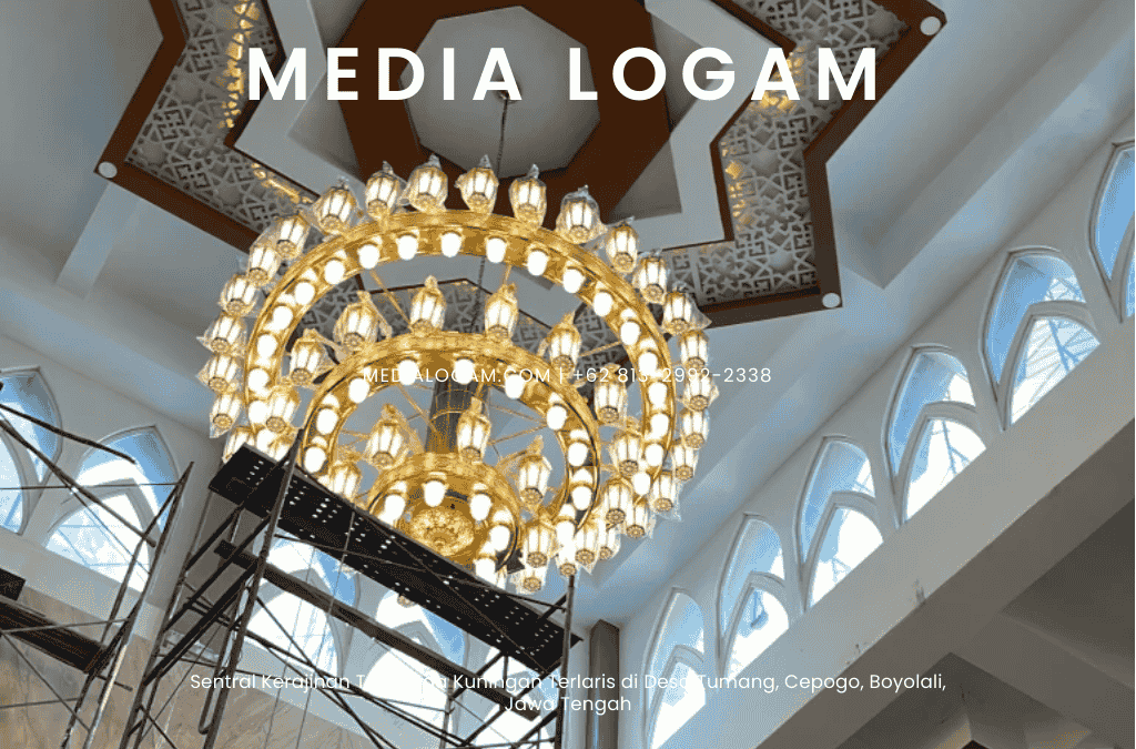Ukuran Lampu Gantung Masjid yang Tepat untuk Plafon Tinggi 2 Ukuran Lampu Gantung Masjid yang Tepat untuk Plafon Tinggi
