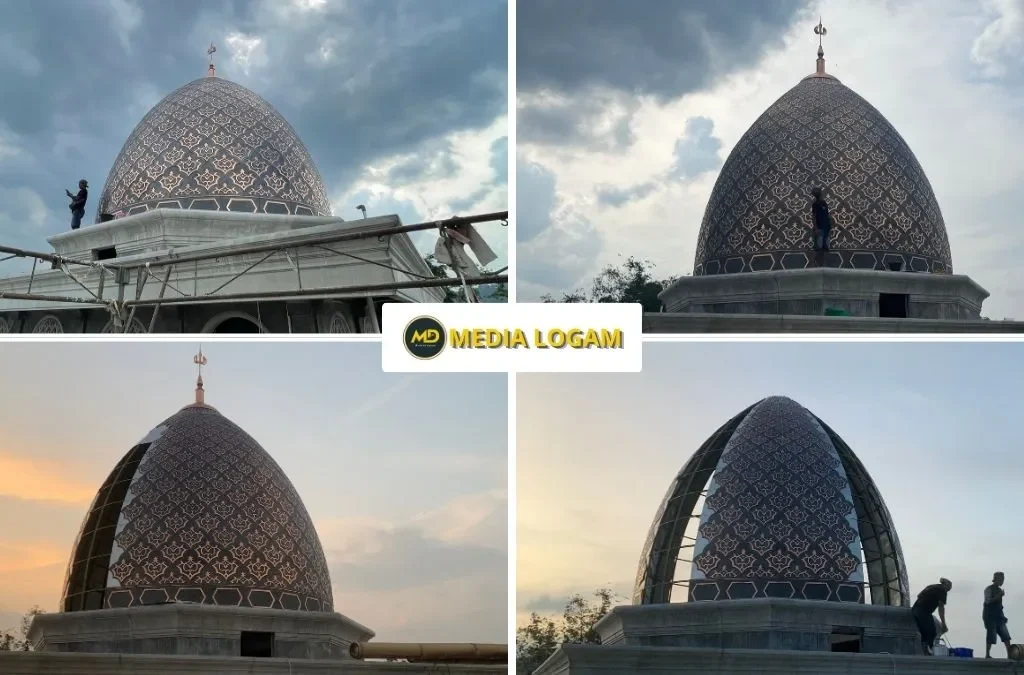 Jasa Kubah Tembaga Custom: Kirim dan Pasang ke Seluruh Indonesia Kualitas Premium 2 Jasa Kubah Tembaga Custom: Kirim dan Pasang ke Seluruh Indonesia Kualitas Premium