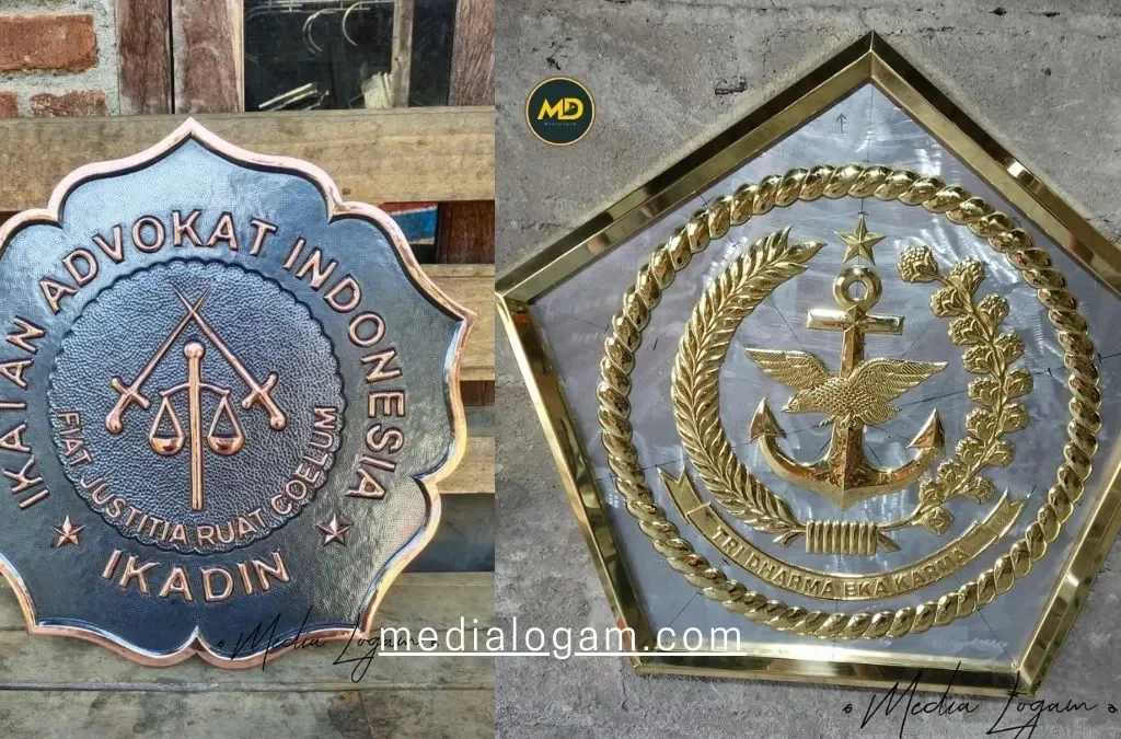 Proses Pemilihan Material sebagai Tahap Awal Pembuatan Lambang Tembaga Custom 2 Proses Pemilihan Material Lambang Tembaga